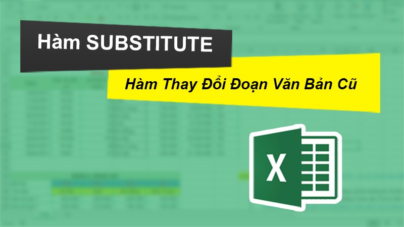 hàm substitute