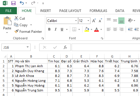 hàm round trong excel