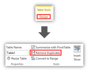 xóa dữ liệu trùng trong excel