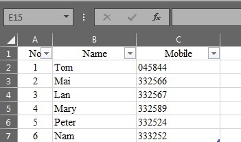 cách xóa name rác trong excel