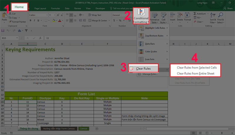 giảm dung lượng file excel