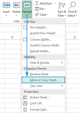 copy sheet trong excel