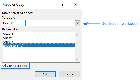 copy sheet trong excel