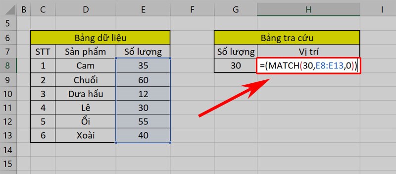 lấy dữ liệu từ bảng này sang bảng khác trong excel