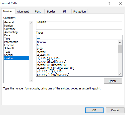 ẩn cột trong excel