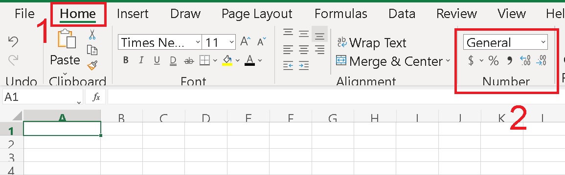 thêm số 0 trong excel