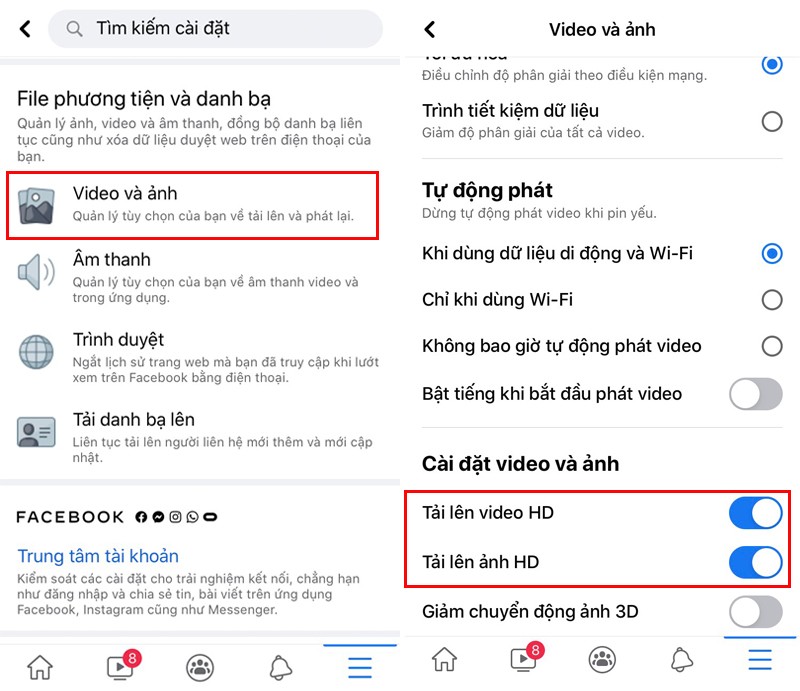 cách đăng ảnh lên facebook không bị vỡ