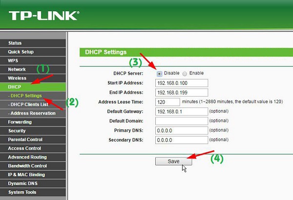 cài đặt wifi tp link