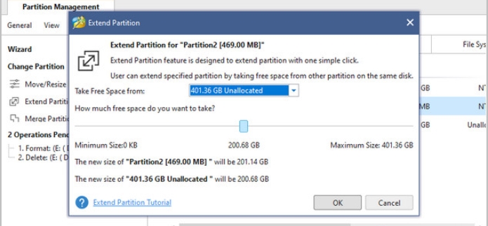 cách sử dụng minitool partition wizard