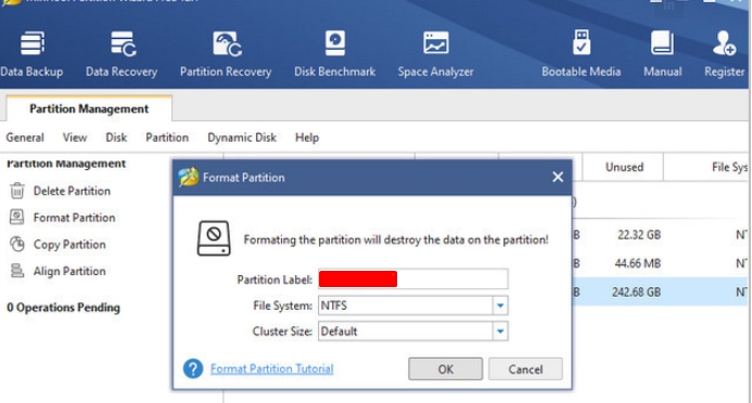 cách sử dụng minitool partition wizard