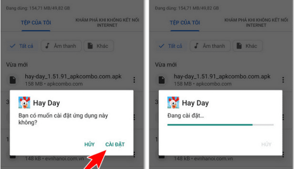 cách tải hayday