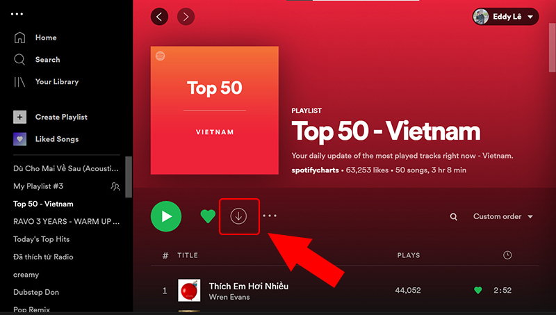 cách tải nhạc trên spotify