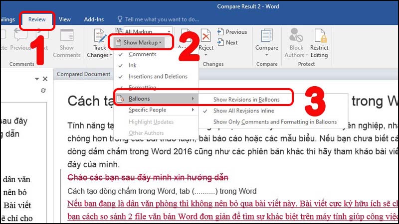 so sánh 2 file word