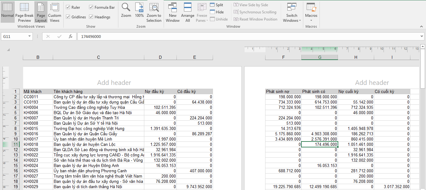 cách in excel vừa trang giấy a4