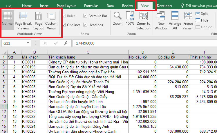 cách in excel vừa trang giấy a4