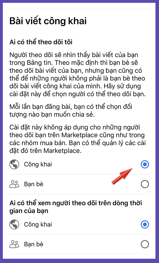 bật chế độ theo dõi trên facebook