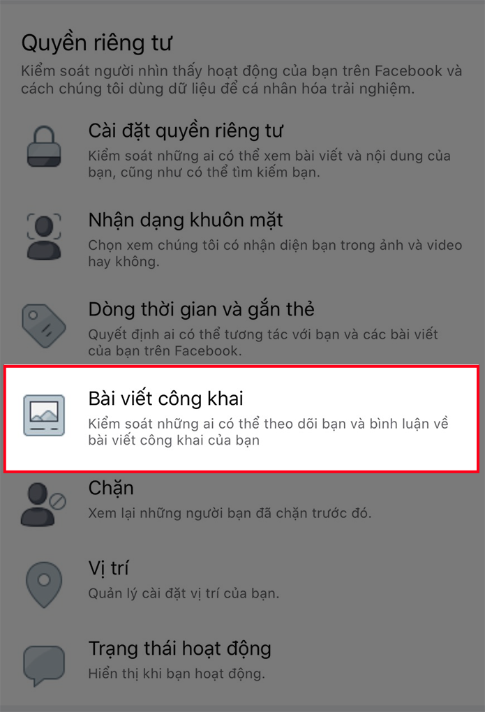 bật chế độ theo dõi trên facebook