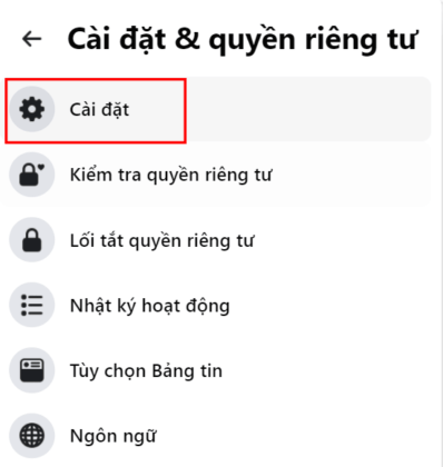 cách hiện người theo dõi trên facebook