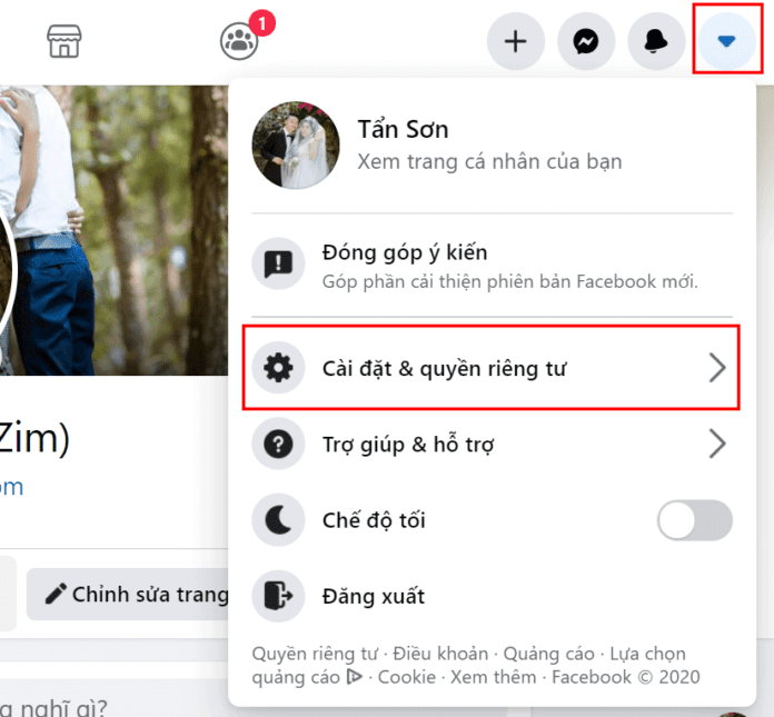 cách hiện người theo dõi trên facebook