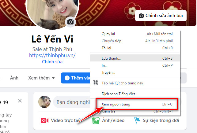 cách xem ai vào facebook của mình