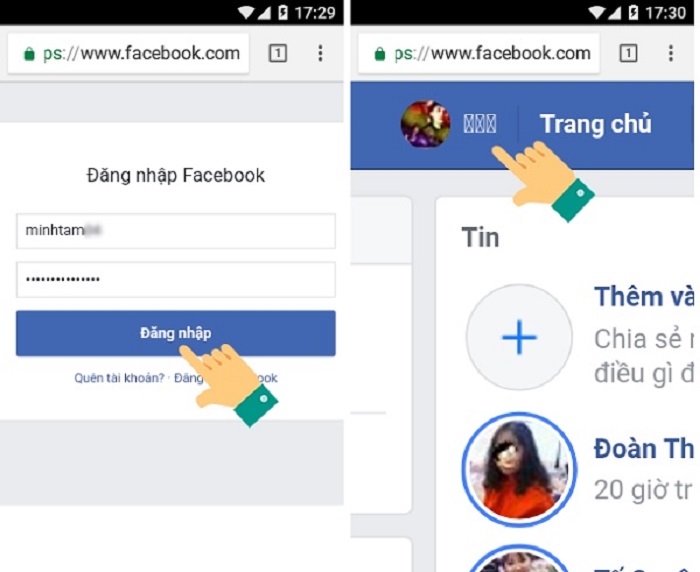 cách xem ai vào facebook của mình