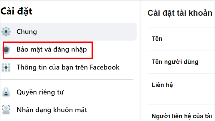 cách lấy lại mật khẩu facebook