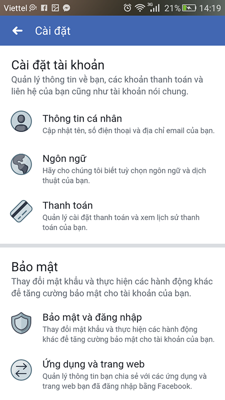 cách đổi tên facebook