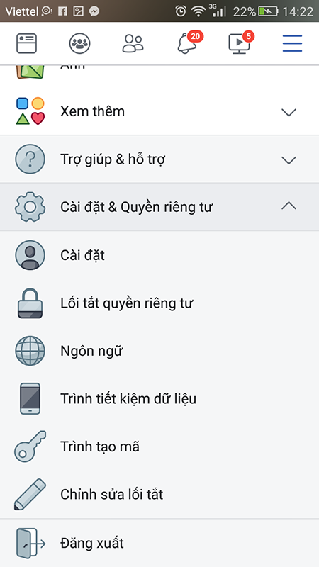 cách đổi tên facebook