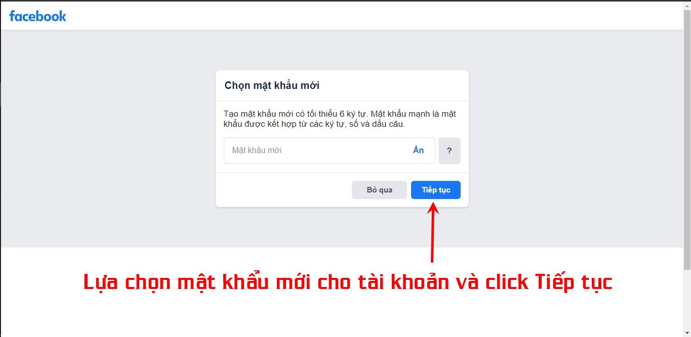 cách lấy lại mật khẩu facebook bằng mật khẩu cũ